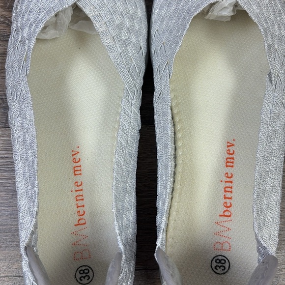 Bernie Mev Women’s Comfortable Catwalk Flats -Silver Grey EU 38 / US 8 - Picture 7 of 10